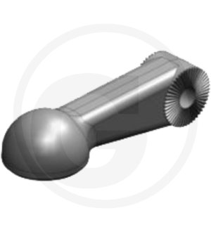 Ucho dyszla z kulą zębatą 80? Korona Z48 00.647.34.2-A02