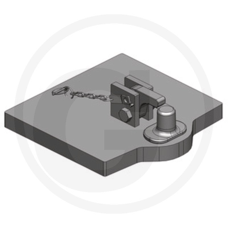 Płyta nośna Pitonfix z kontur. 396x396x4