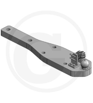 Płyta nośna kula 80 Claas Axion Terra Tr