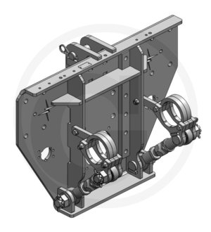 Poprzeczka końcowa Unimoga