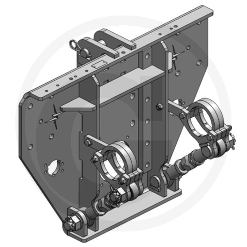 Poprzeczka końcowa Unimoga