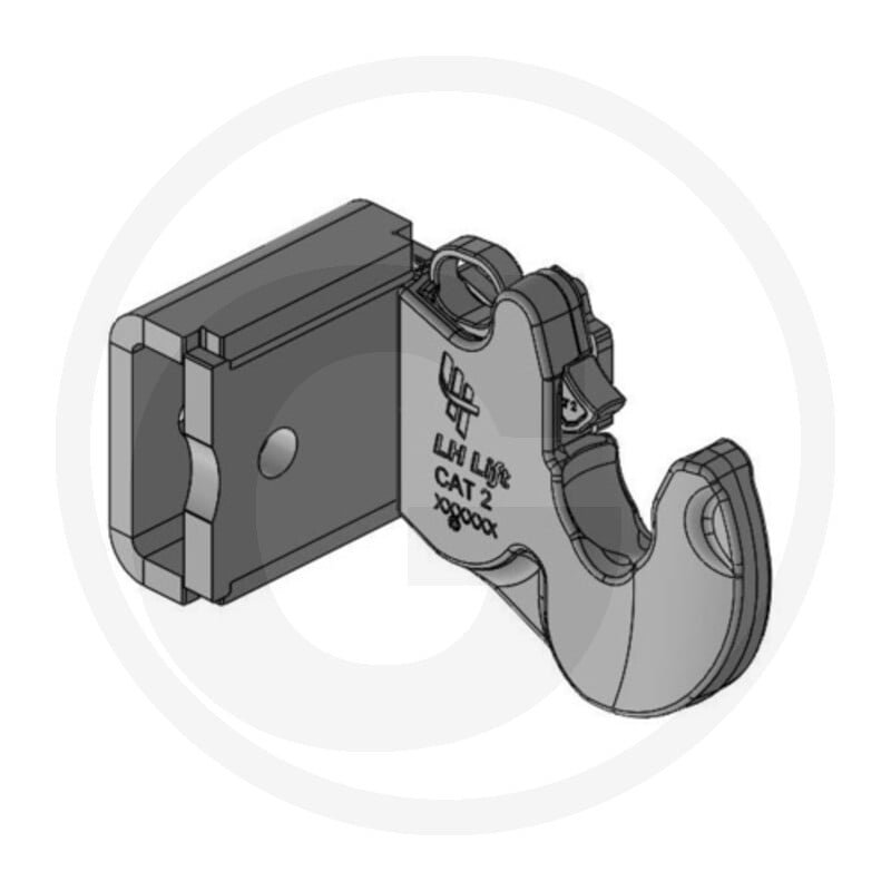 Hak zaczepowy UL kat. 2 prawy Solis 75