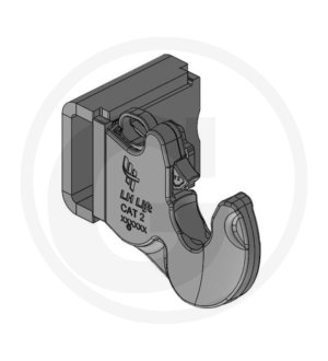 Hak zaczepowy UL kat. 2 lewy Solis 75, 9
