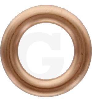 Pierścień uszczelniający napełniany