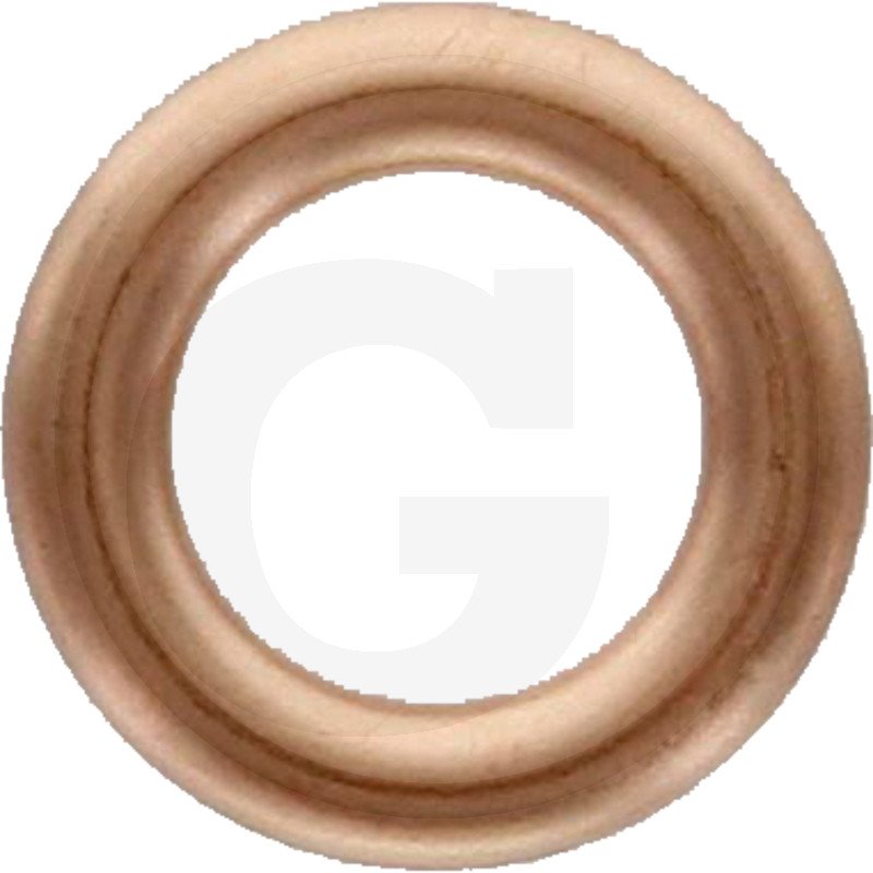 Pierścień uszczelniający napełniany