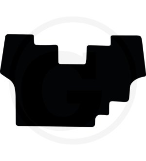 Mata podłogowa, welurowa