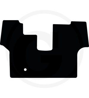 Mata podłogowa, welurowa