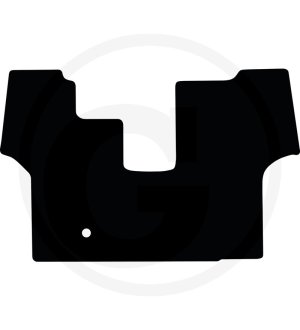 Mata podłogowa, welurowa