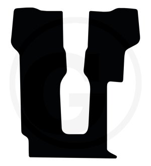 Mata podłogowa, welurowa