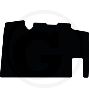 Mata podłogowa, welurowa