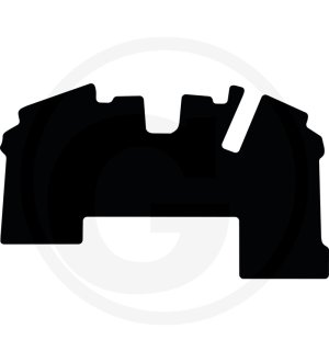 Mata podłogowa, welurowa