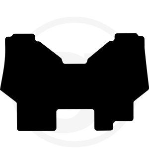 Mata podłogowa, gumowa