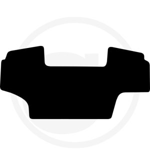 Mata podłogowa, gumowa