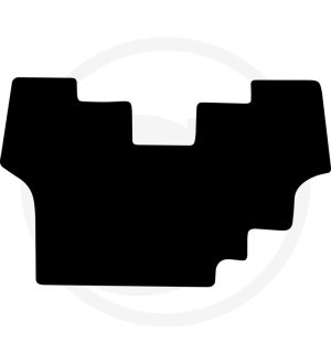 Mata podłogowa, gumowa