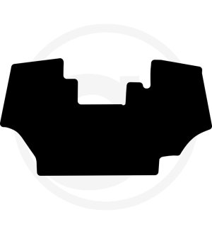 Mata podłogowa, gumowa