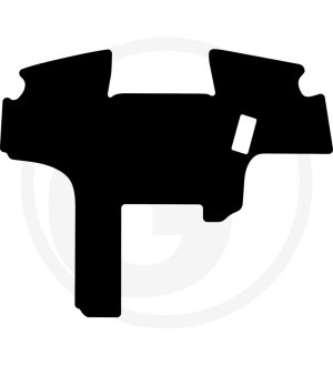 Mata podłogowa, welurowa