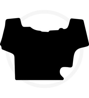 Mata podłogowa, welurowa