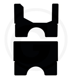 Mata podłogowa, welurowa