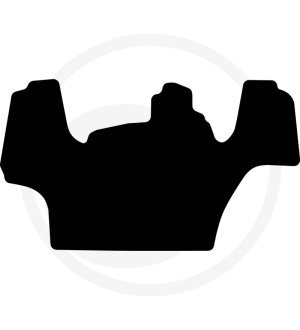 Mata podłogowa, welurowa