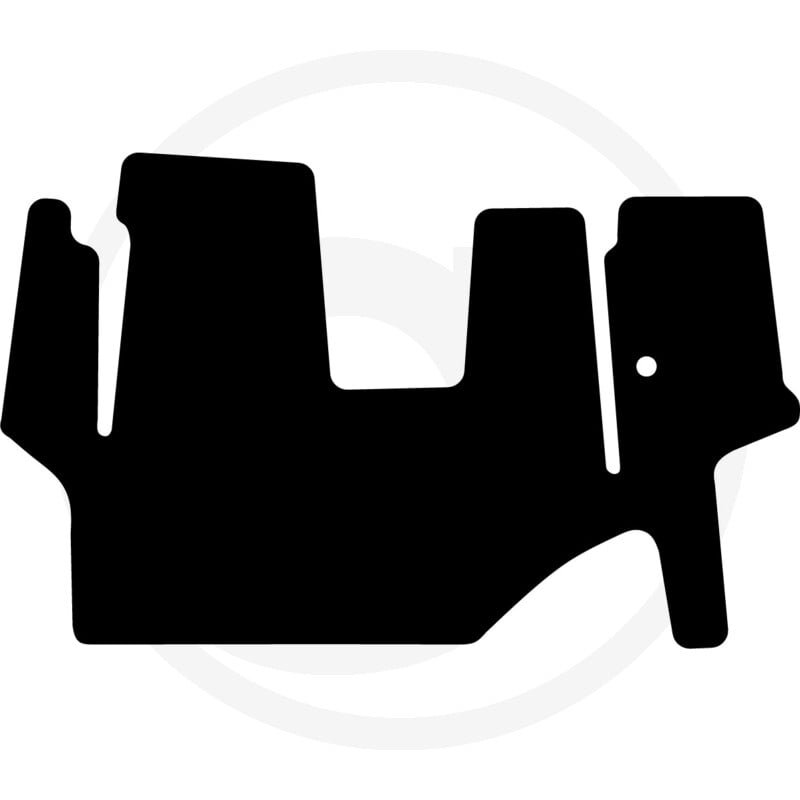 Mata podłogowa, welurowa