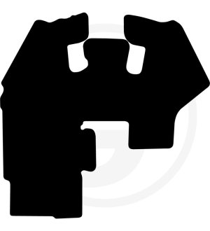 Mata podłogowa, welurowa