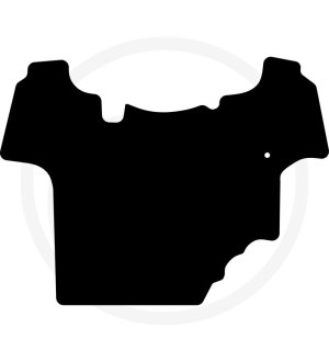 Mata podłogowa, welurowa