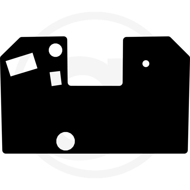 Mata podłogowa, welurowa