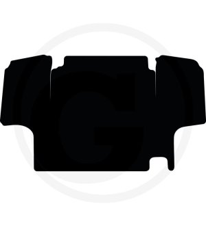 Mata podłogowa, gumowa