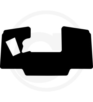 Mata podłogowa, welurowa