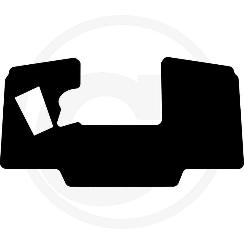 Mata podłogowa, welurowa