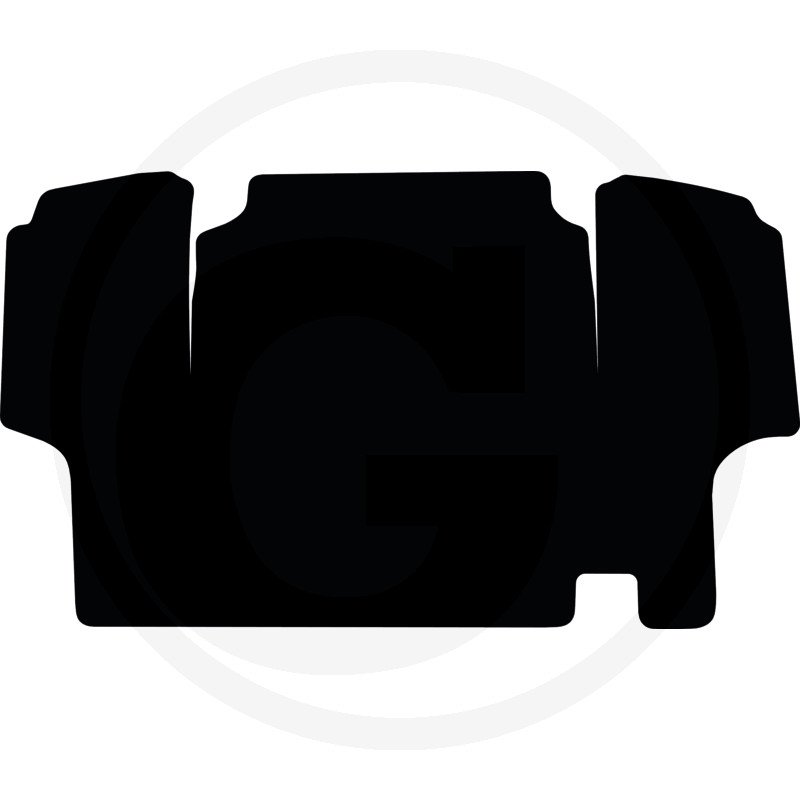 Mata podłogowa, welurowa