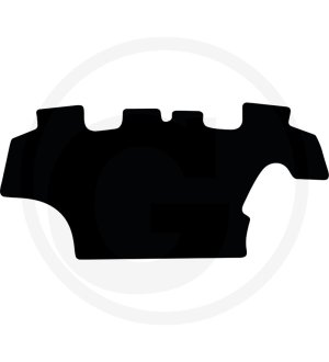 Mata podłogowa, gumowa