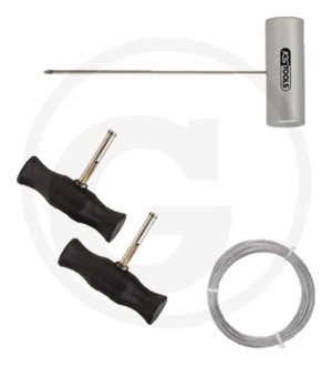 Zestaw do wycinania szyb z drutem tnacym 140.2245