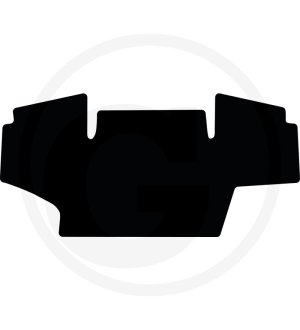 Mata podłogowa, welurowa