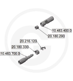 Zestaw doposażenia sworznie 02.481.030