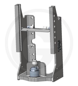 Rama zaczepowa Same M - kula 330 mm D0.021.1906.320