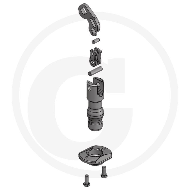 Sworzeń główny zaczepu - zestaw 02.480.021