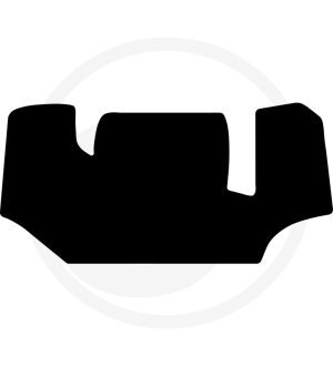 Mata podłogowa, gumowa