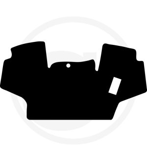 Mata podłogowa, welurowa