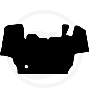 Mata podłogowa, welurowa