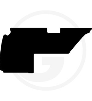 Mata podłogowa, welurowa