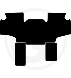 Mata podłogowa, welurowa