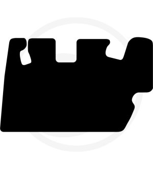 Mata podłogowa, welurowa