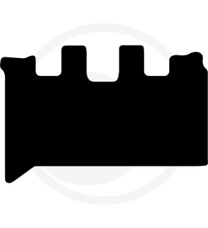 Mata podłogowa, welurowa