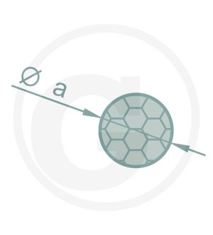 Pianka gumowa - sznur