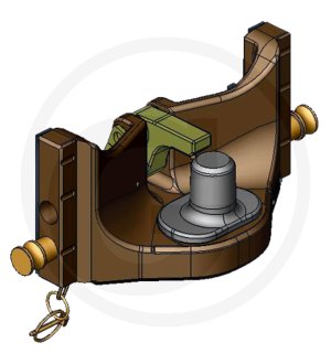 Zaczep Piton Fix (zatrzaskowy) 05.6329.10-A02