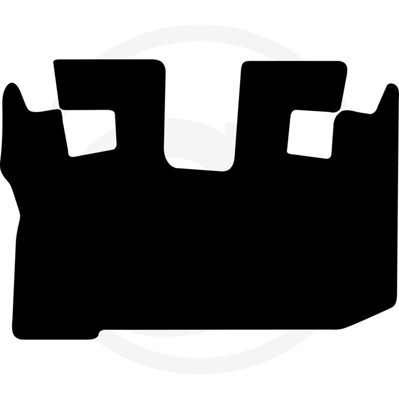 Mata podłogowa, gumowa