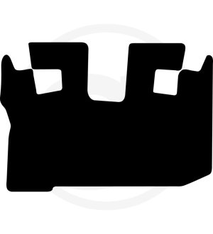 Mata podłogowa, welurowa