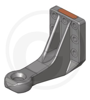 Ucho zaczepu 00.652.50.1-A02