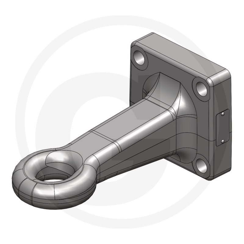 Ucho zaczepu 00.664.43.0-A02